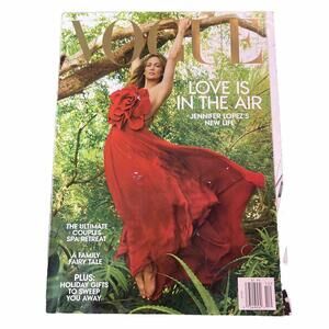 JENNIFER LOPEZ LIFE * LOVE IS IN THE AIR December 2022 VOGUE MAGAZINE
